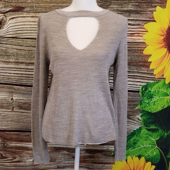 Miami open front Long Sleeve sweater Shirt - Picture 1 of 7